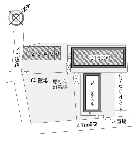 小田原市寿町３丁目 月極駐車場